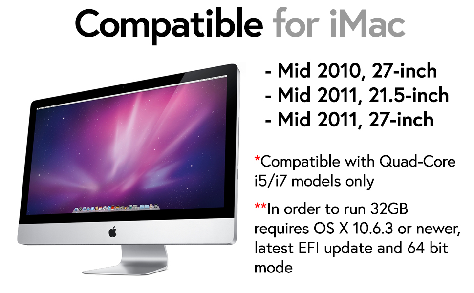Specification of iMac